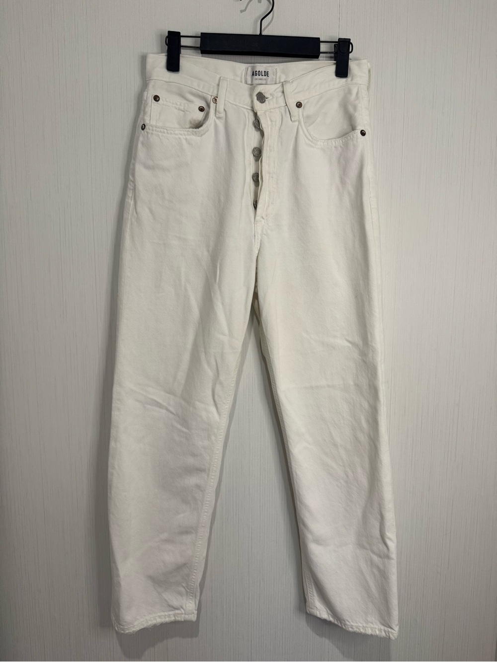 AGOLDE 90’s Crop White Jean Pants. 24.